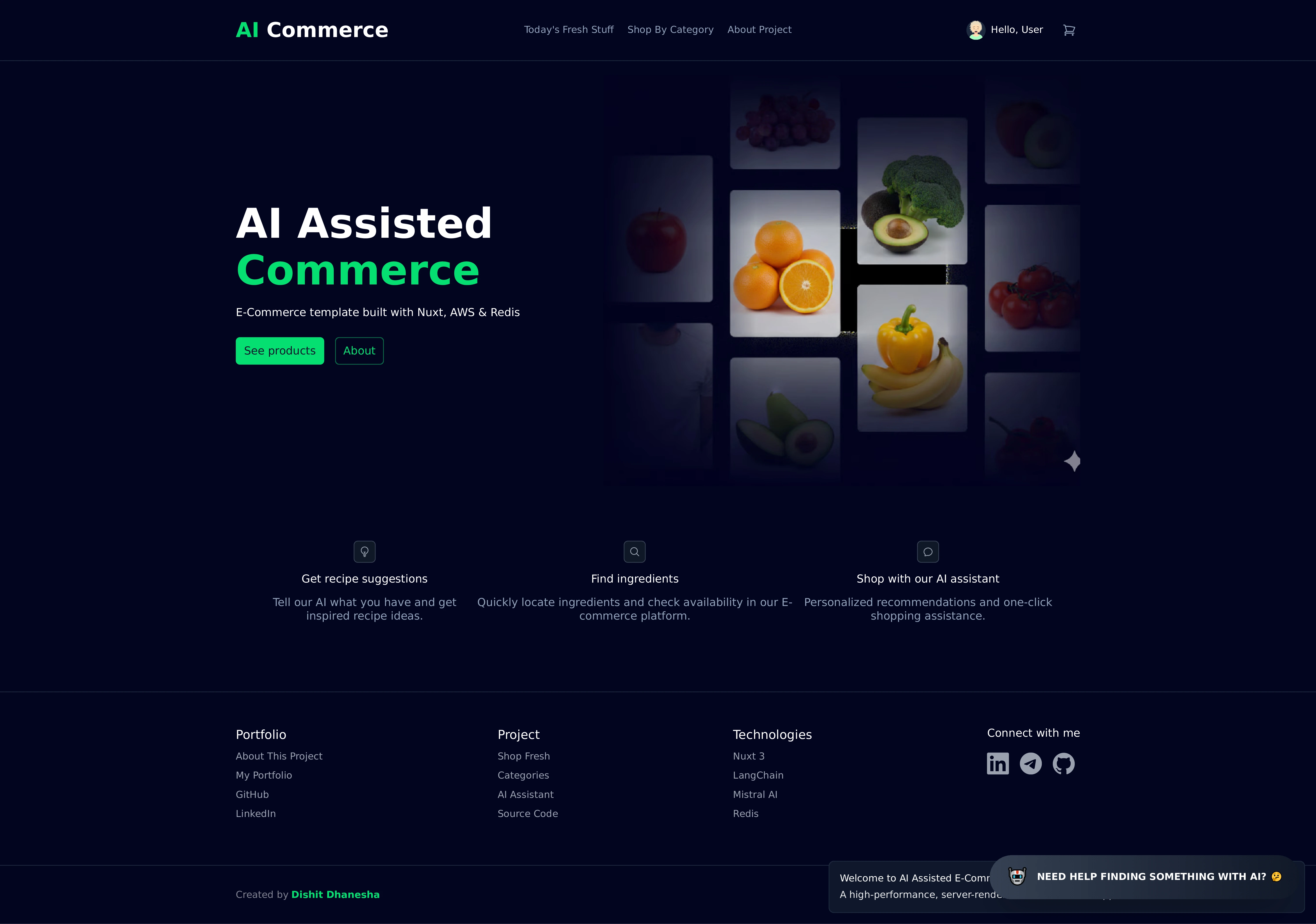AI Shopping assistant